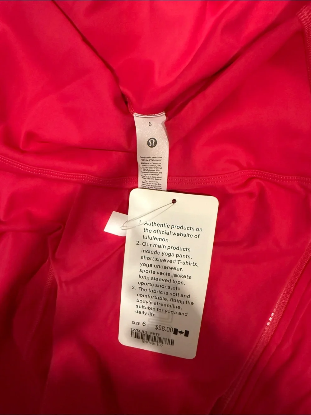 Lululemon Pink Define Set